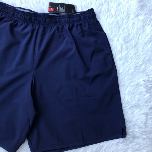 NWT Under Armour Qualifier 9" Woven Shorts - Picture 4 of 9